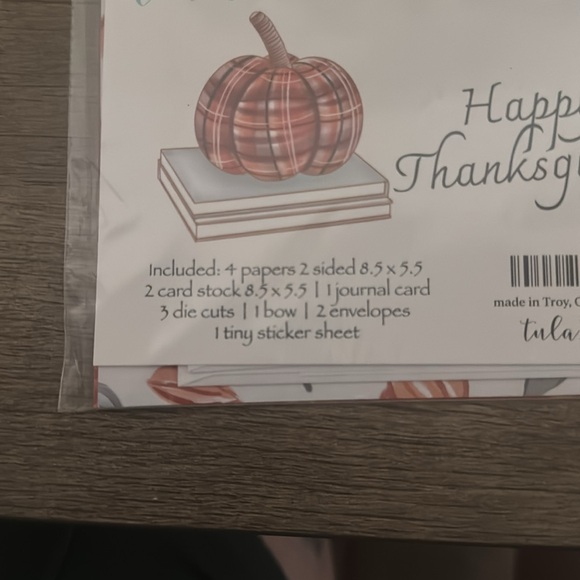 Tula XII Mini Deco Set - Festive Orange and Gray - Picture 2 of 2